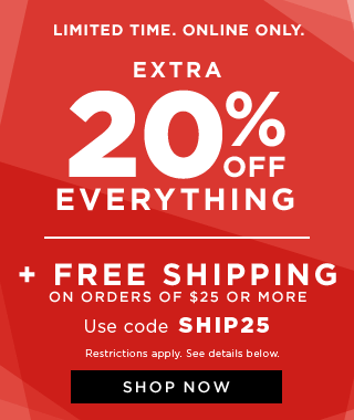 Old Navy: Bonus alert: Extra 20% OFF everything online | Milled