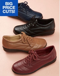 Women's Dr. Scholl's Quilted Leather Oxfords