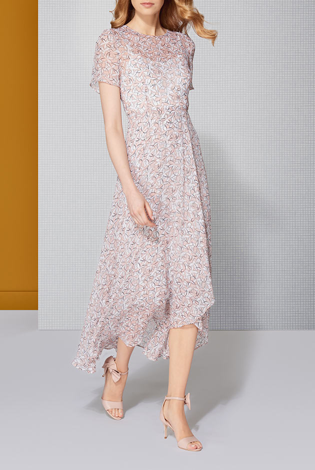 L.K.Bennett Channel Chiffon Chic Milled