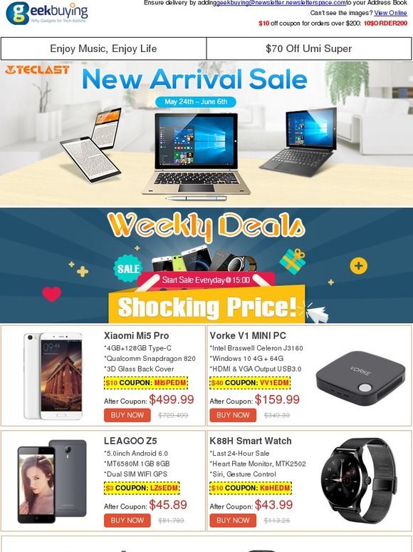 Weekly Deals on: Xiaomi & LeTV Smartphone Limited Sale, Snap Up!