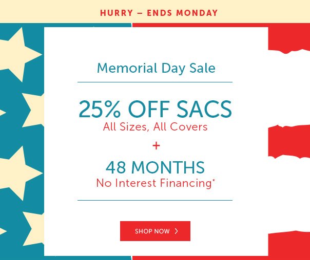LoveSac 25 Off Sacs Memorial Day Sale Milled