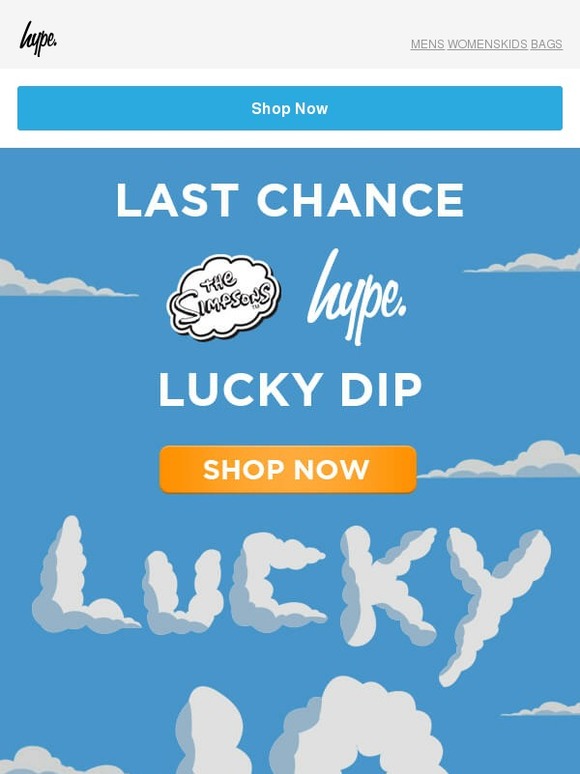 Hype [LUCKY DIP 10 / 5] Simpsons Lucky Dip, Back for one last time