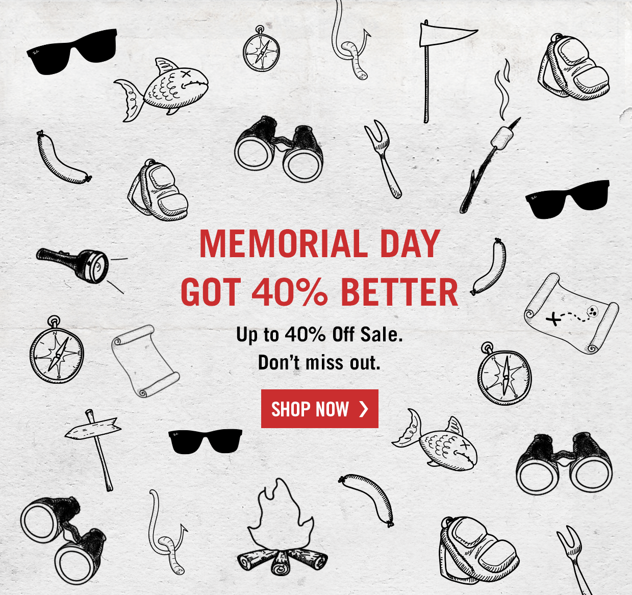 Ray-Ban: Hurry! Memorial Day sale is 