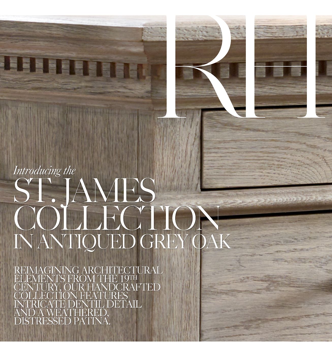 Restoration Hardware: Introducing the St. James Collection in Antiqued ...