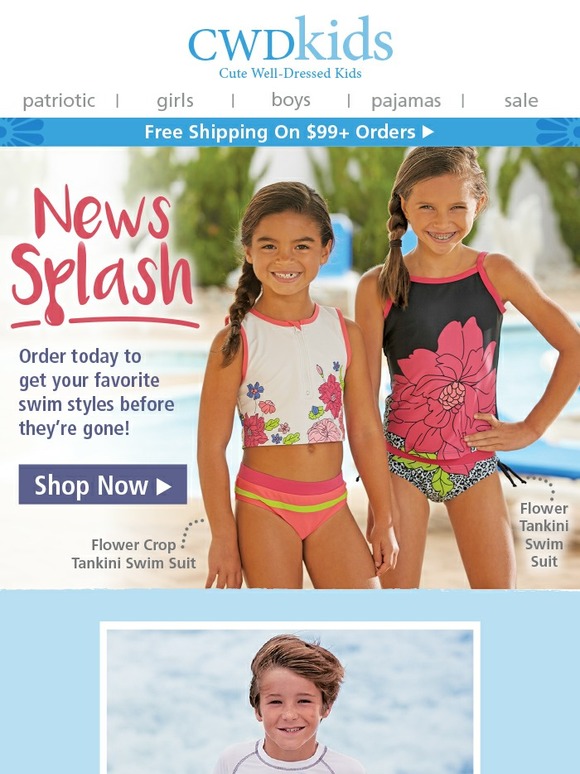 Cwdkids swimsuits hot sale