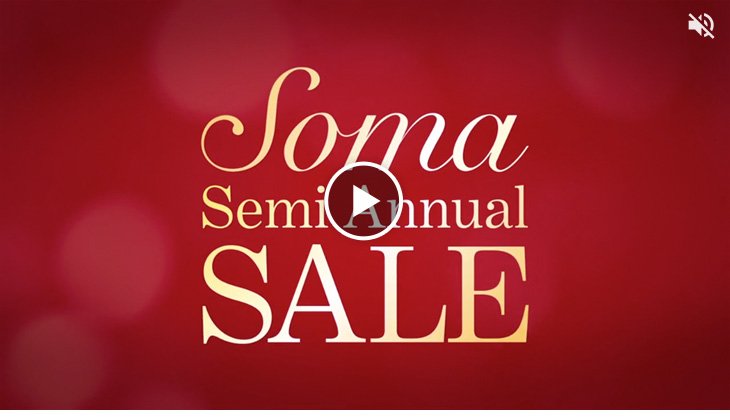 Save Up to 70% on Bras and More at Soma's Huge Semi-Annual Sale