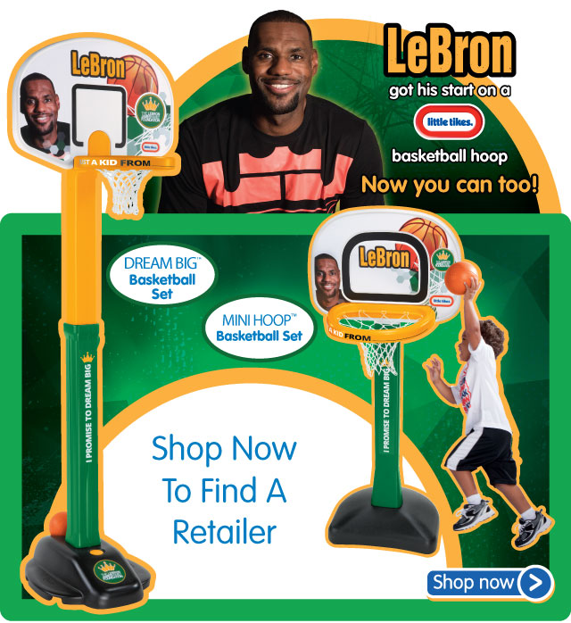 lebron james little tikes