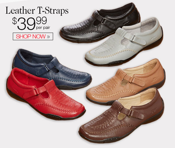 dr scholl's leather t strap shoes