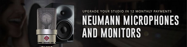 Neumann Microphones + Studio Monitors: