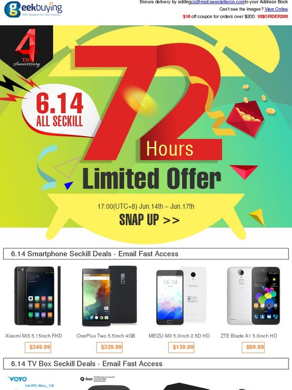 6.14 Seckill Sale Blowout! Everything at the Ever-Lowest Price!