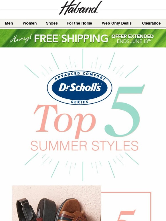 haband shoes dr scholl's