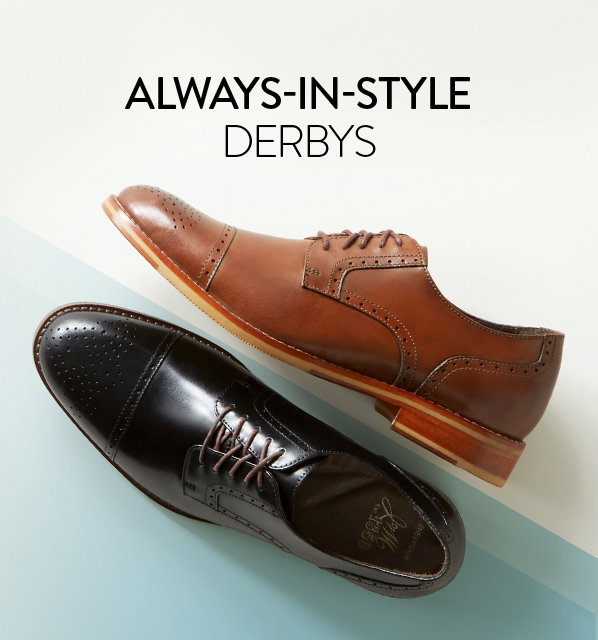 ALWAYS-IN-STYLE DERBYS