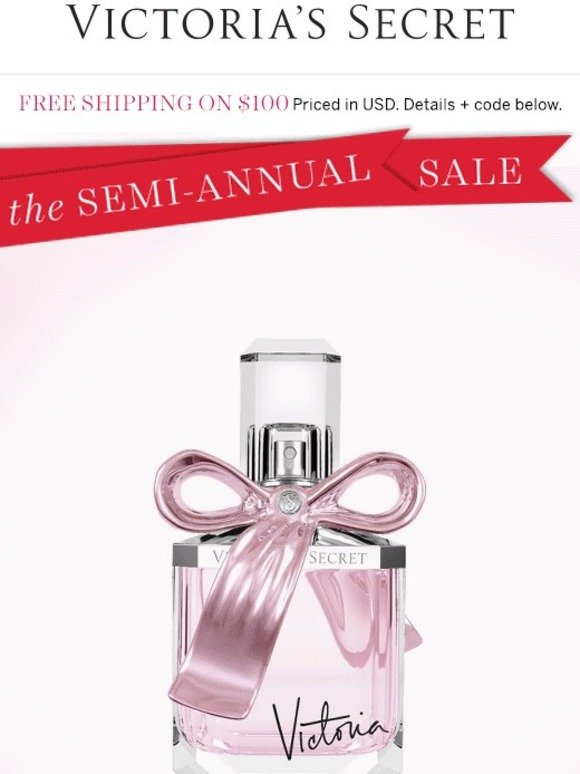 Victoria's Secret SemiAnnual Sale steal up to 75 off beauty! Milled