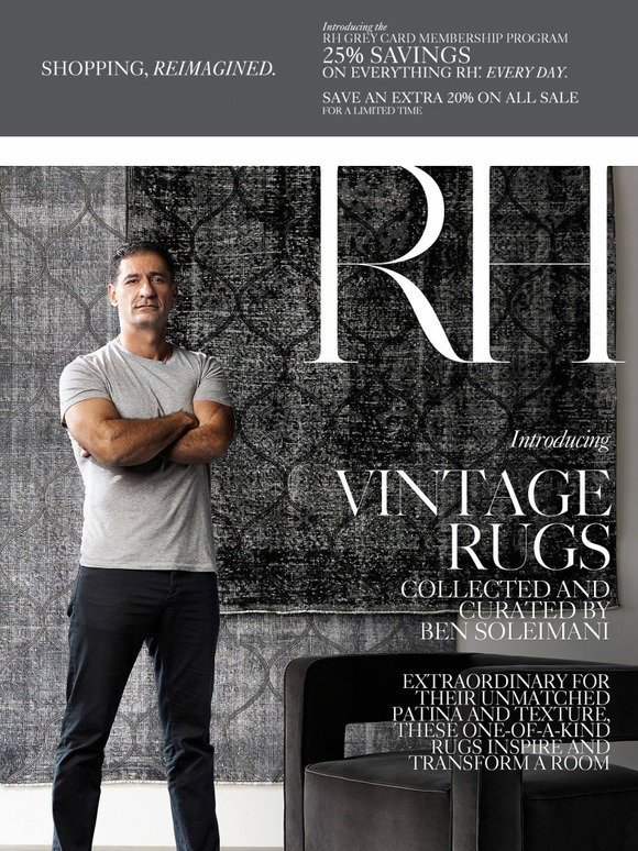 Ben Soleimani Restoration Hardware