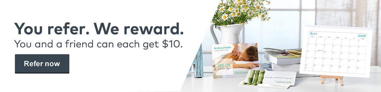 You refer. We reward.