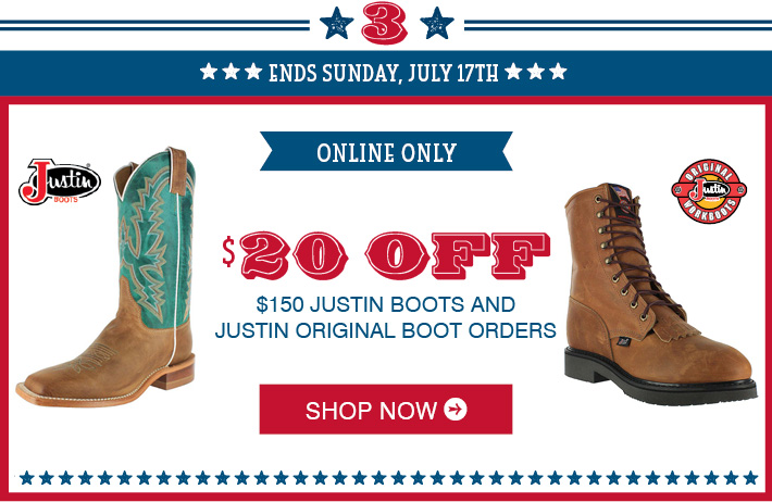 boot barn 4th of july sale