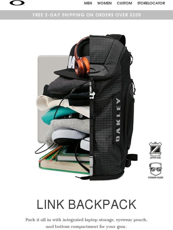 oakley link backpack review