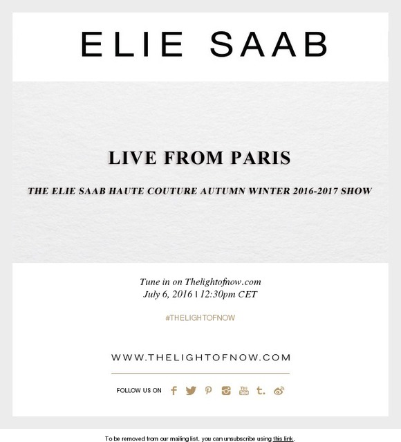 ELIE SAAB HAUTE COUTURE AUTUMN WINTER 2016-2017 SHOW