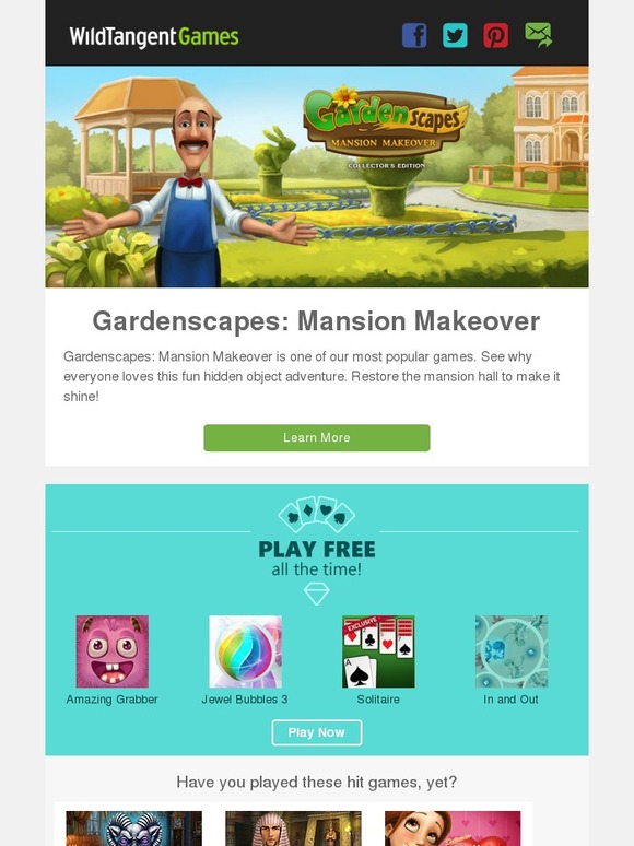 WildTangent Games: Play some of our All-Time Best games! | Milled