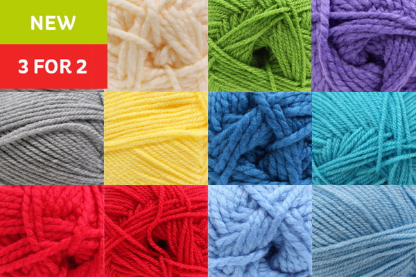 New Colours Added to your Favourite Yarns