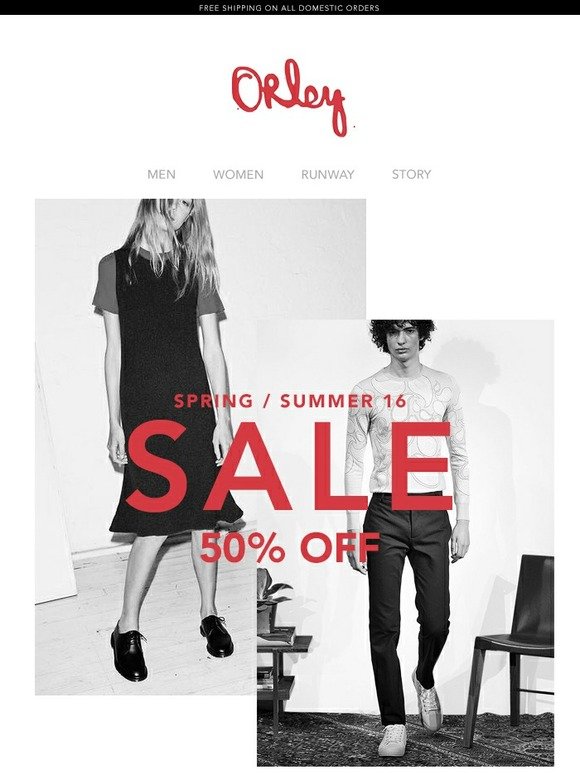 Shop Spring Summer 2016, Now 50% Off