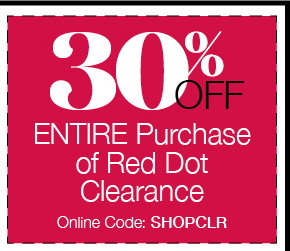 30% OFF Entire purchase