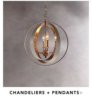 Chandeliers + Pendants