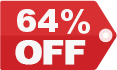 64% OFF