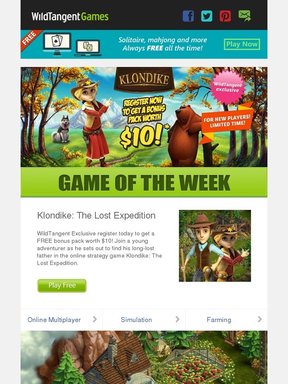 WildTangent Games: Explore the Klondike with a FREE bonus pack! | Milled