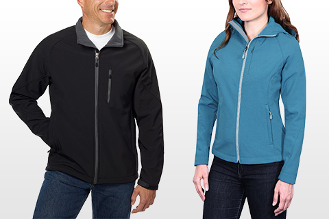 costco mens softshell jacket