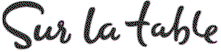 Sur 
la table