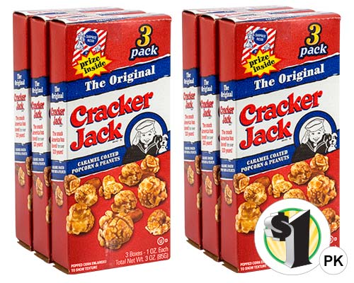 3-ct. Packs of Cracker Jack®