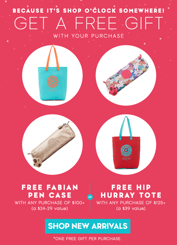 Kipling Usa Pick Your Free Gift Milled