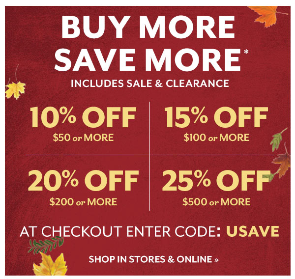 Buy More Save More