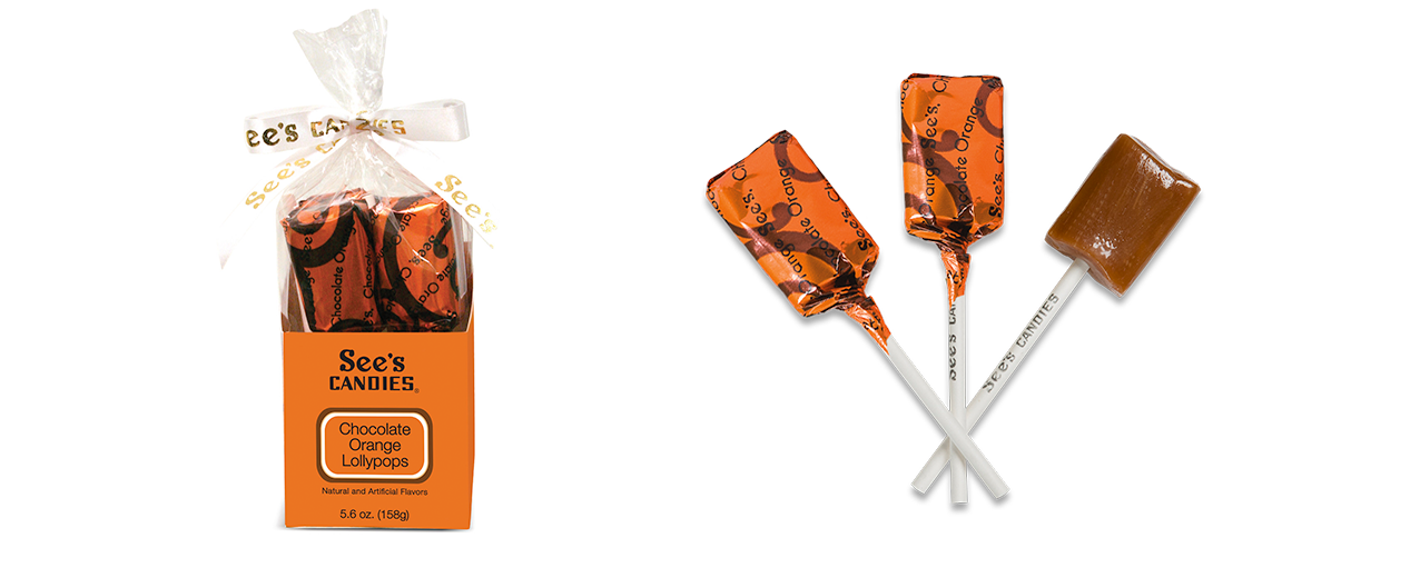 See's Candies, Inc. What's chocolaty, orangey and yummy all over? Milled