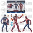 Captain America Civil War Marvel Legends Action Figures Set 