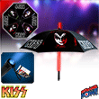 KISS Retro Umbrella with Light-Up Tube and Flashlight Handle