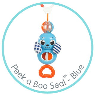 Peek a Boo Seal Blue