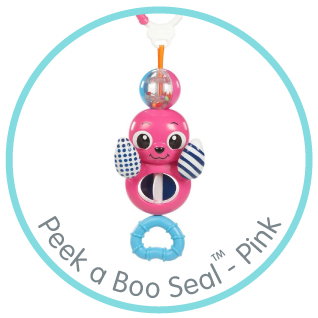 Peek a Boo Seal Pink