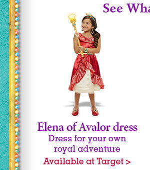 Elena of Avalor dress - Dress for your own royal adventure - Available at Target