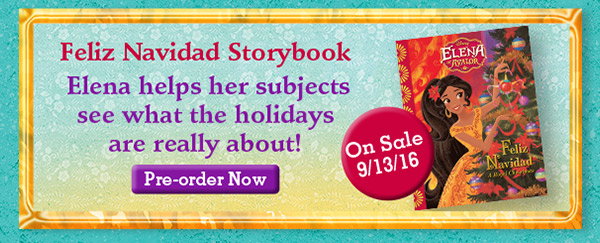 Feliz Navidad Storybook - Elena helps her subjects see what the holidays are really about! Pre-order now