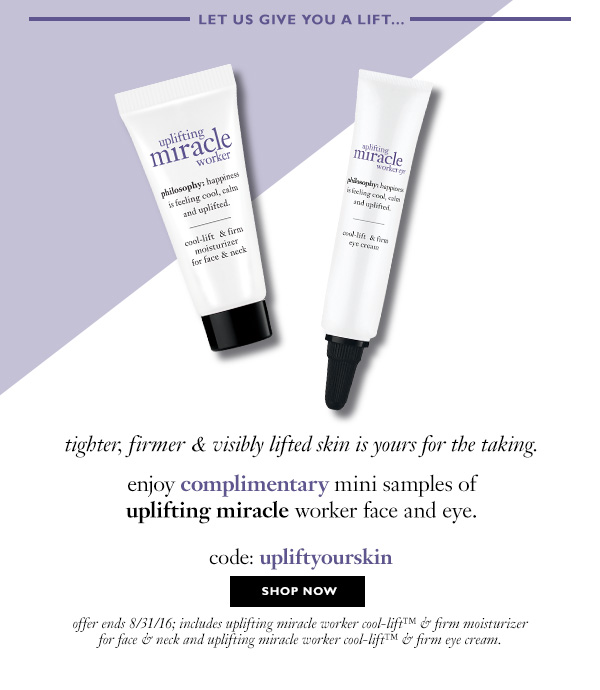 uplifting miracle worker eye