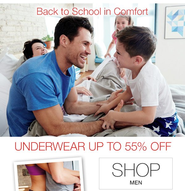 Hanes: New school year calls for new underwear for everybody!