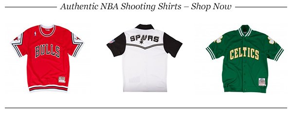 Mitchell & Ness x NBA Hebru Bulls Shooting Shirt S