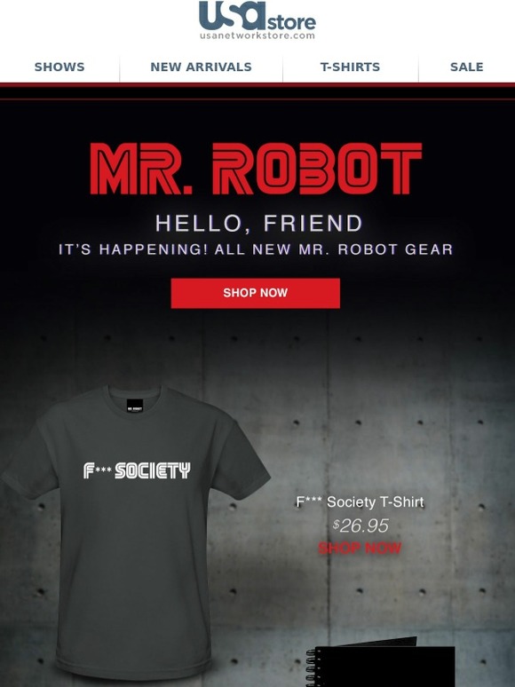 Mr. Robot – NBC Store