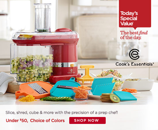 QVC Cook's Essentials Electric Mandoline 