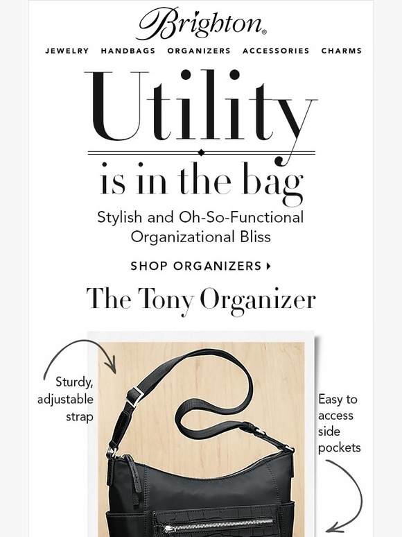 Brighton Utility is IN THE BAG Milled