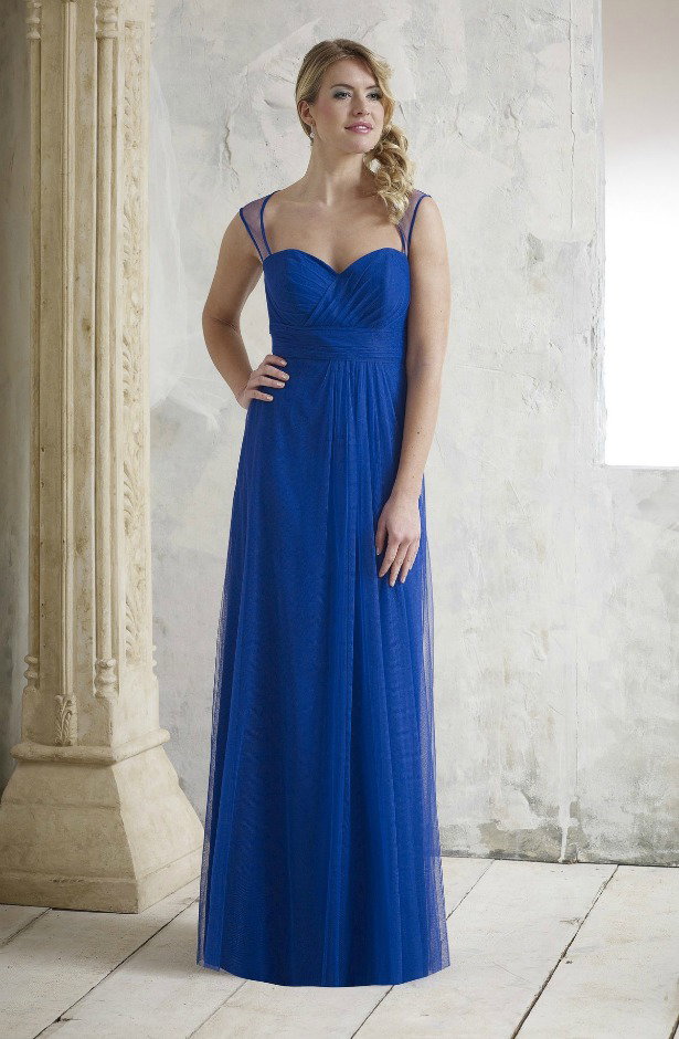 princess polly baby blue dress Hot Pink Bridesmaid Dresses | UK main image 1