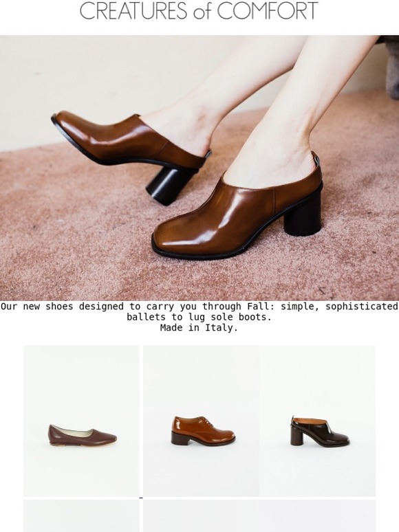 creatures of comfort boots