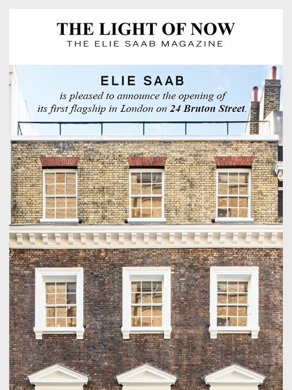 ELIE SAAB OPENS FIRST FLAGSHIP IN LONDON